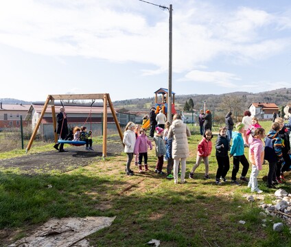 ODPRTJE DVEH  OTROŠKIH IGRIŠČ V KOŠANI 6.3.2026 - Valter Leban-0383